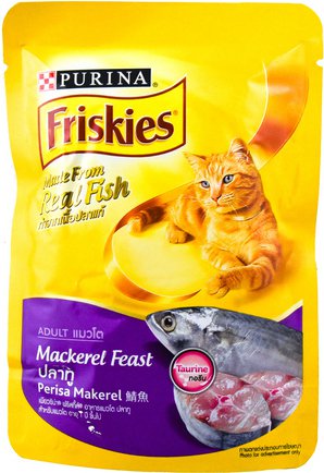 Friskies Mackerel Feast Cat Food 80 g