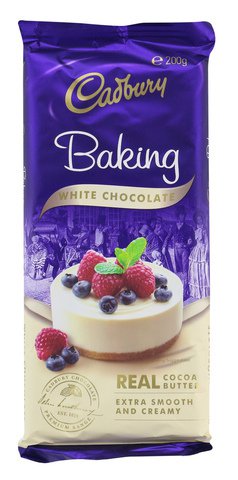 Cadbury Baking White Chocolate 200 g