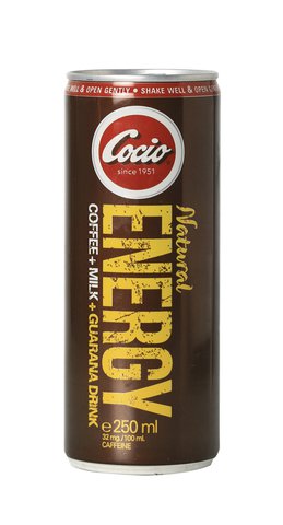 Cocio Energy Drink Coffee 250 ml