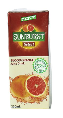 Zesto Sunburst Blood Orange 250 ml