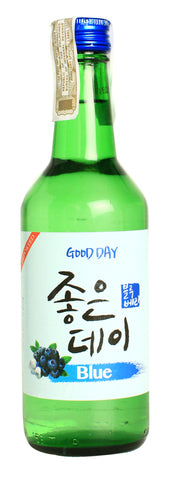 Good Day Korean Blueberry Soju - Blue 360 ml