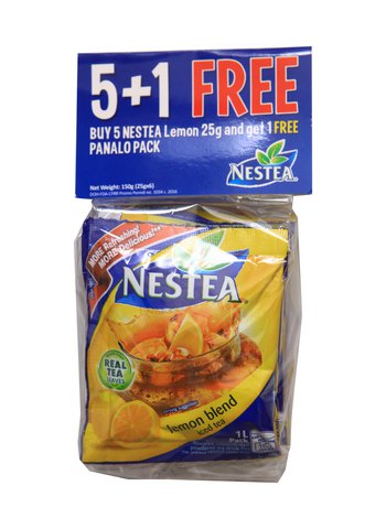 Nestea Lemon Blend Iced Tea 5+1 pcs 1 pack (150 g)