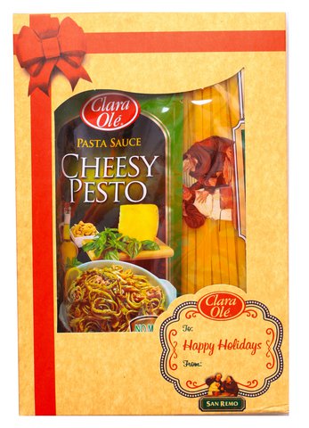 Clara Ole Cheesy Pesto Long Pasta And Pasta Sauce 1 pack