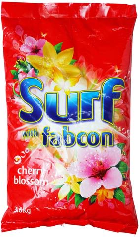 Surf Detergent with Fabcon Cherry Blossom 3.6 kg