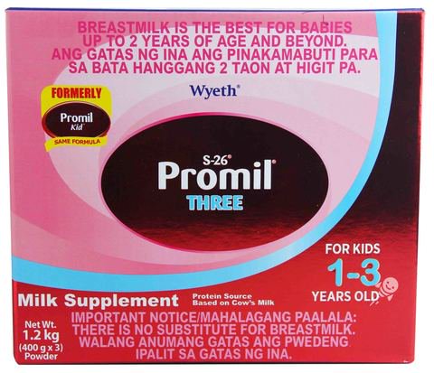 Promil S-26 Three 1-3 Years 1.2 kg