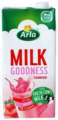 Arla Milk Goodness Strawberry 1 l