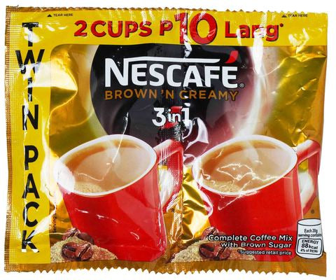 Nescafe 3in1 Brown ‘N Creamy Twinpack 40 g